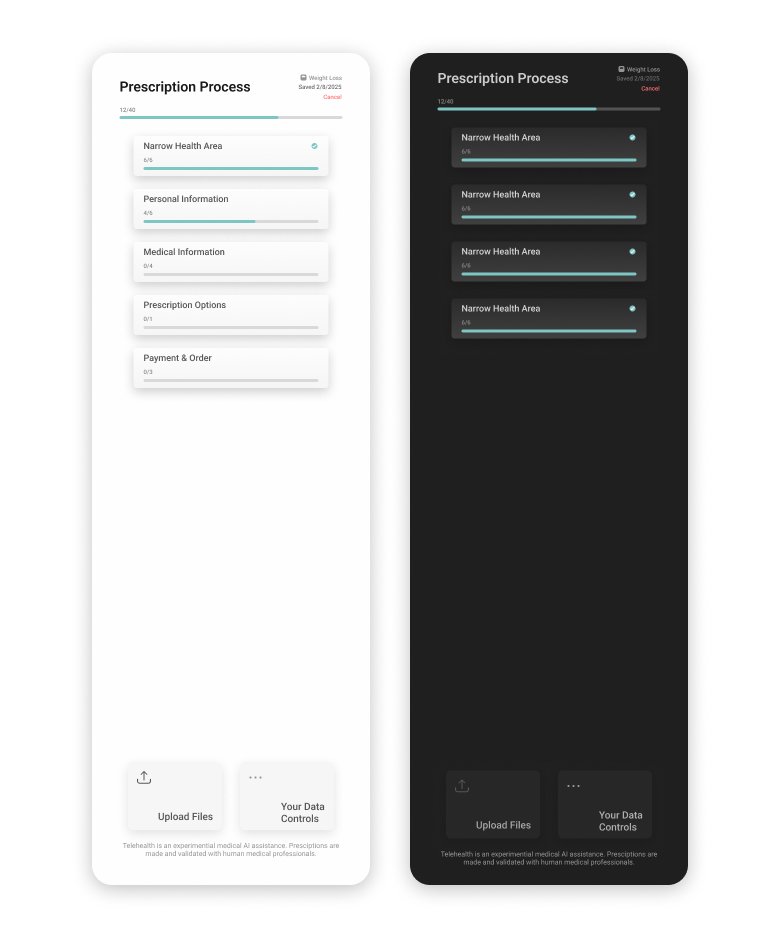 Pristine LCA sidebar progress concept